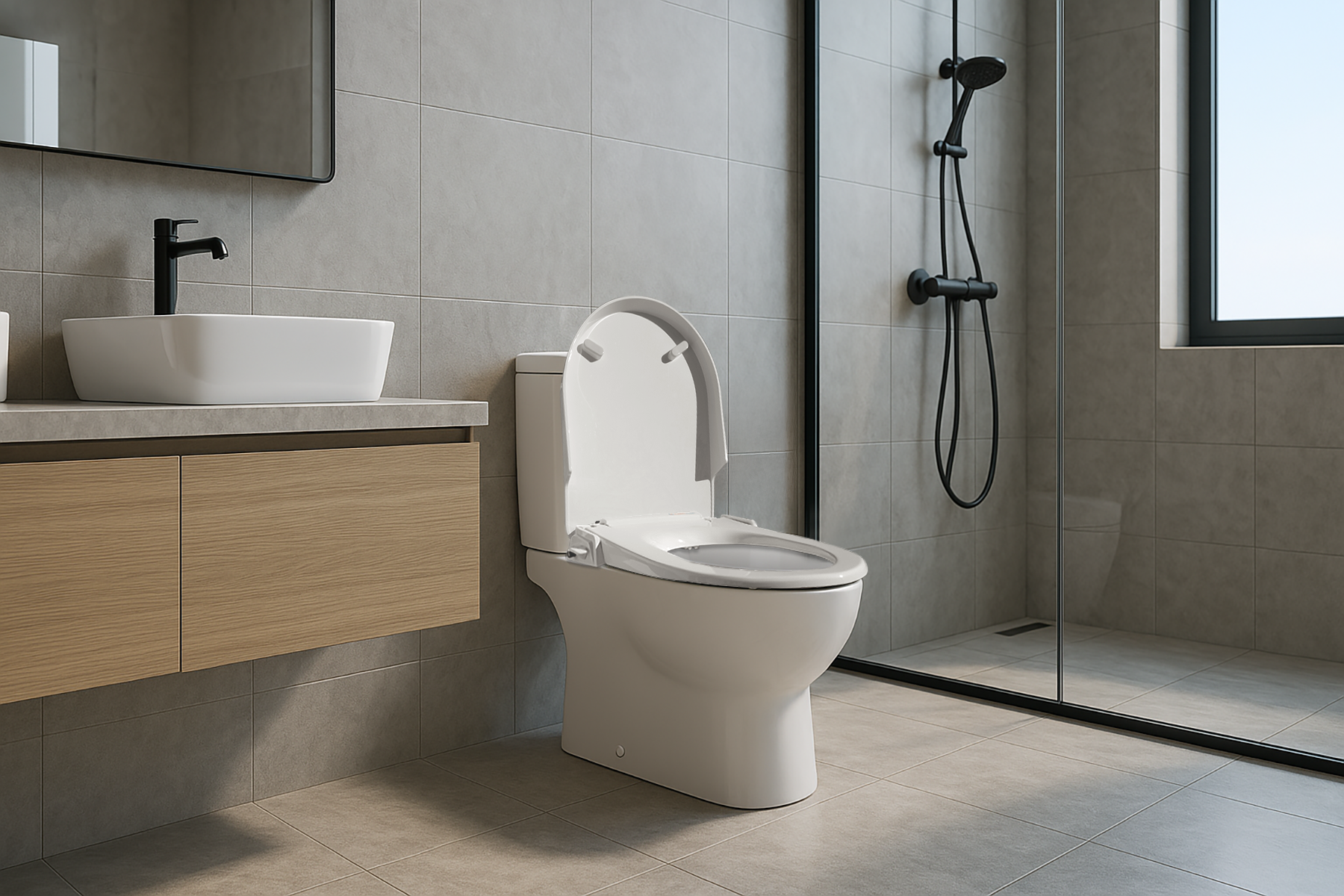 Installation Peach Wash en contexte professionnel